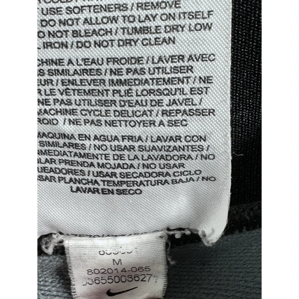 Nike Pro Hyperwarm Leggings Men's Medium Gray Hex Compression Pants Activewear